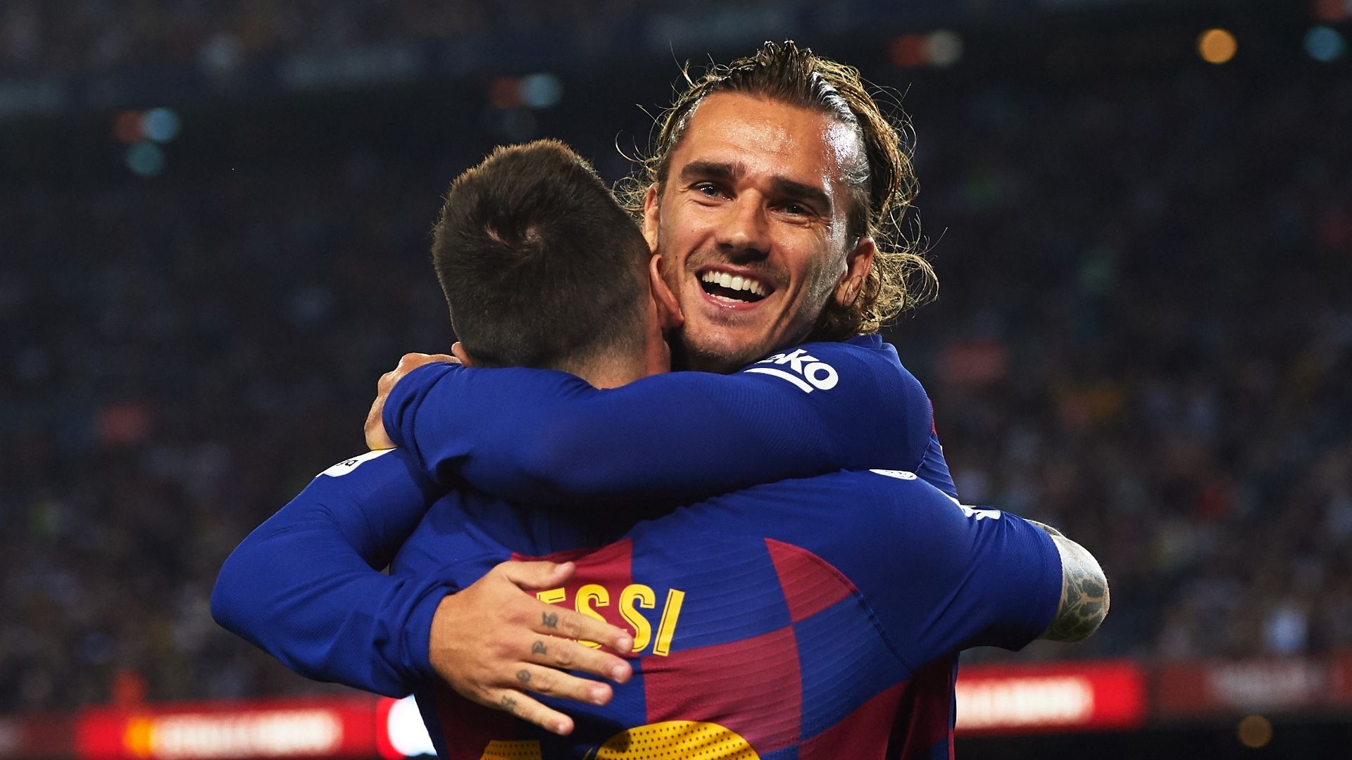 Antoine Griezmann, Lionel Messi, Barcelona vs Villarreal