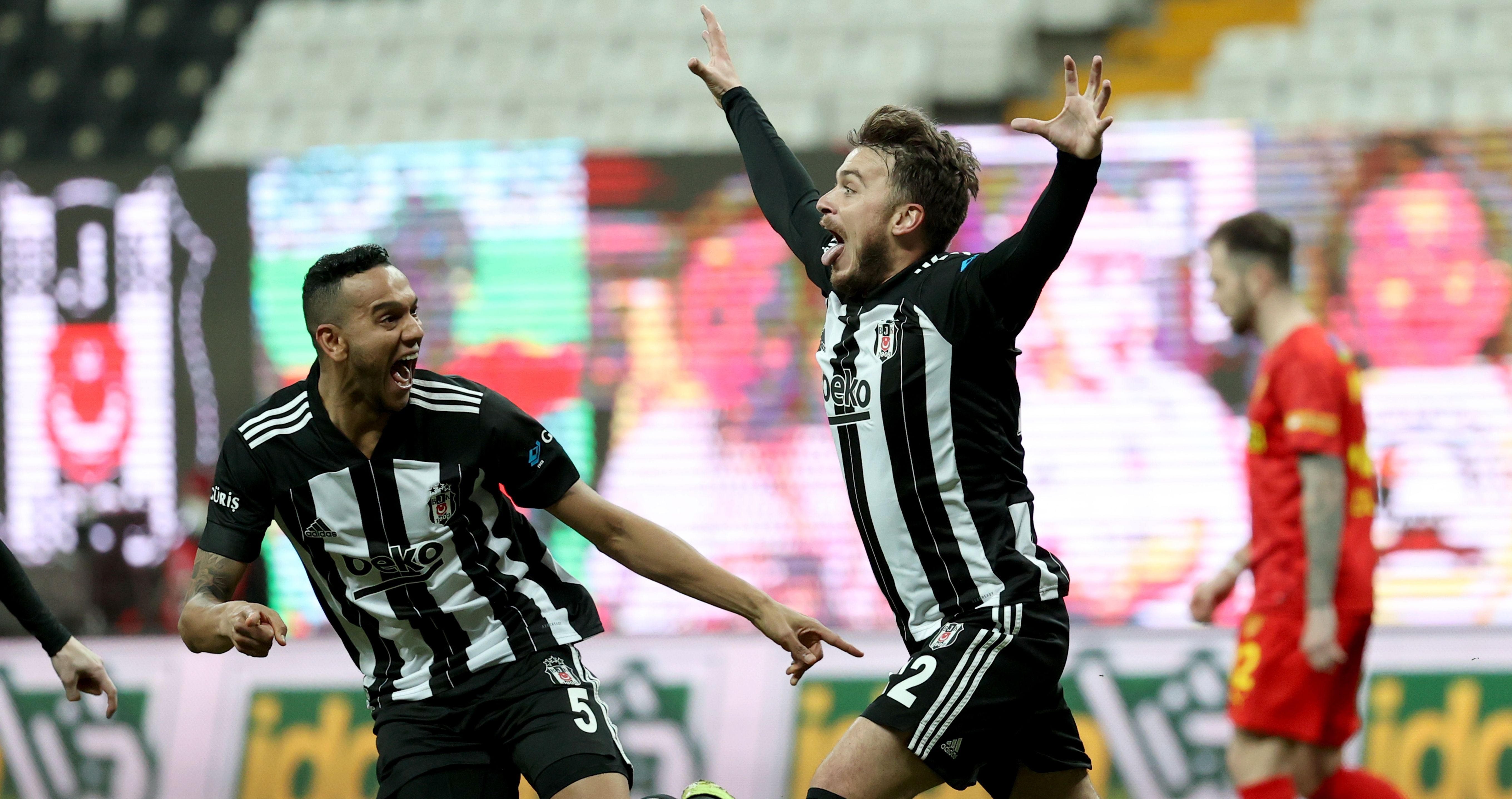 Adem Ljajic Besiktas Goal Celebration vs. Goztepe 01/24/21