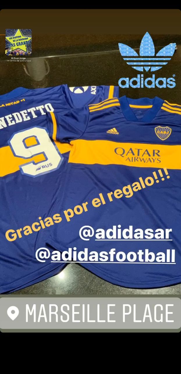 Dario Benedetto Camiseta Boca BODY
