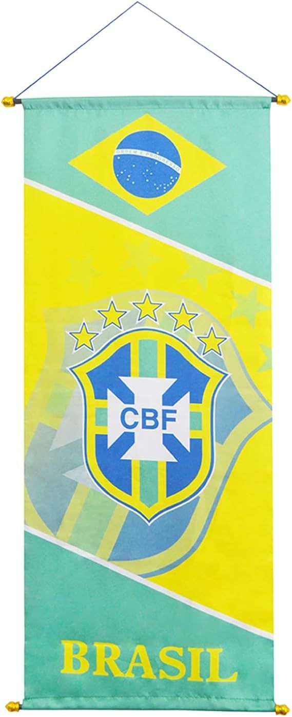 علم منتخب البرازيل بكأس العالم 2022 