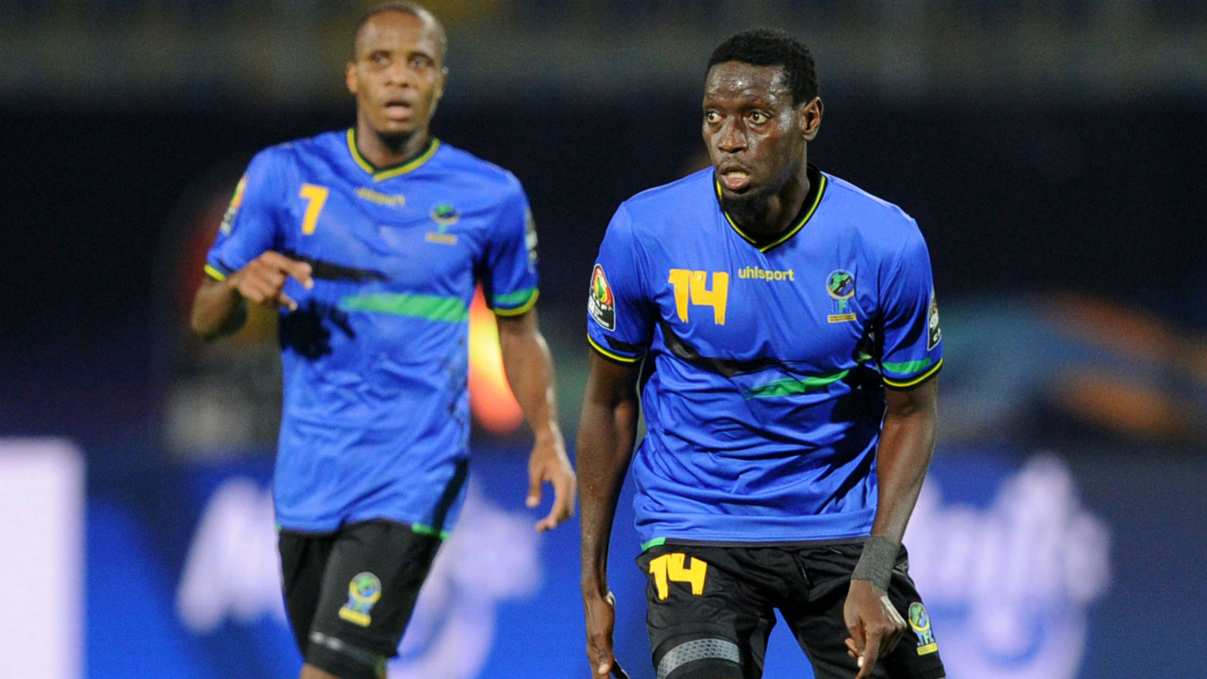 John Bocco of Tanzania during the Africa Cup of Nations 2019 Finals.