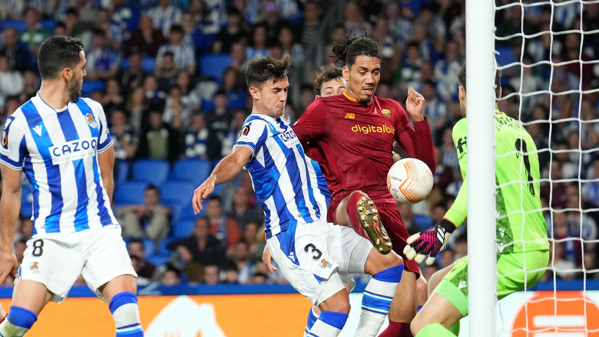 Chris Smalling Real Sociedad Roma