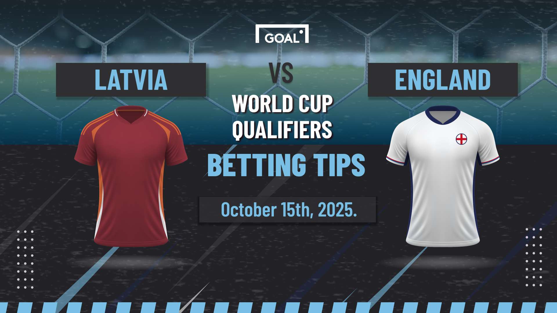 Latvia vs England predictions