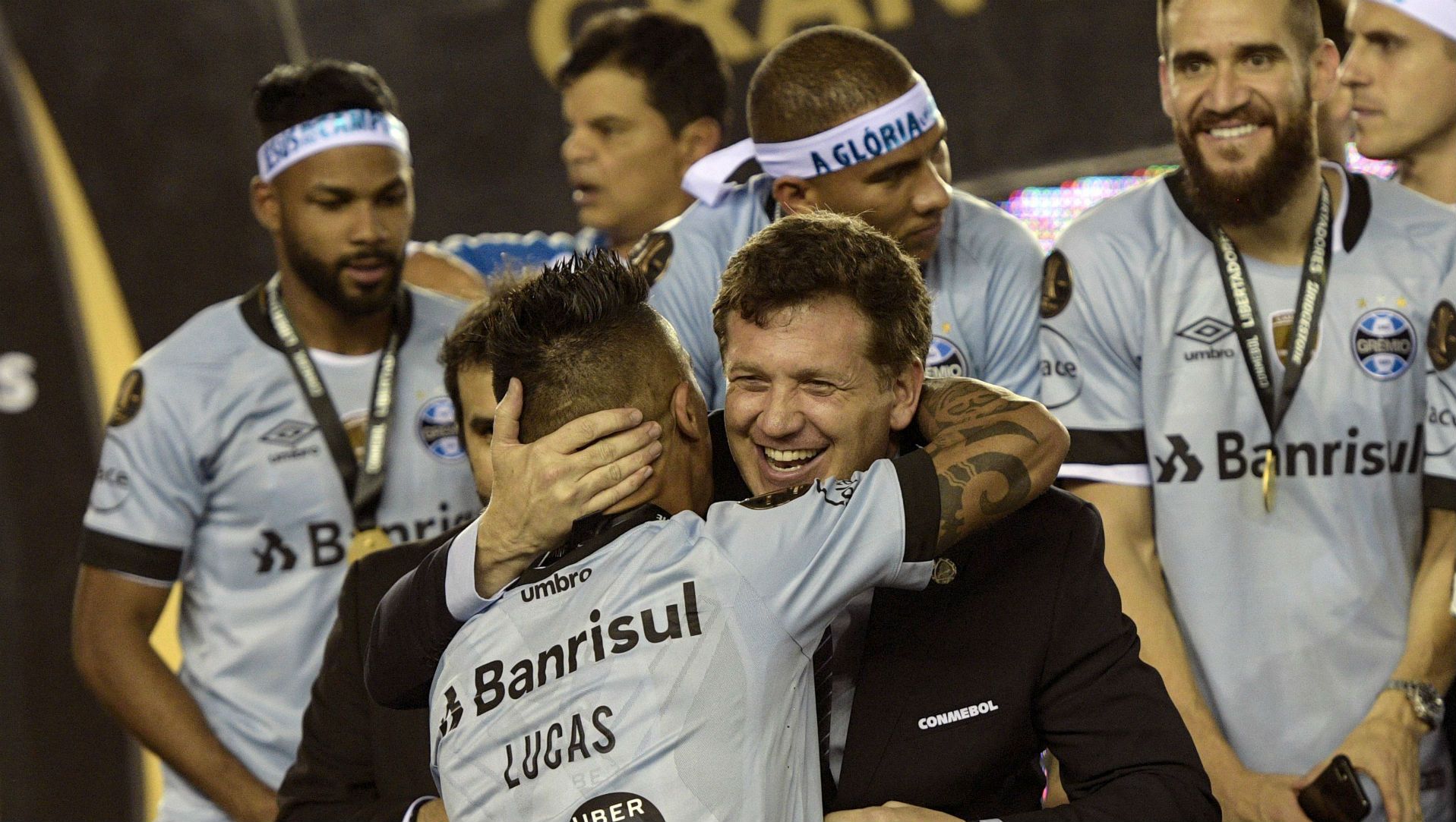 291117 Gremio Lanús Lucas Barrios Copa Libertadores