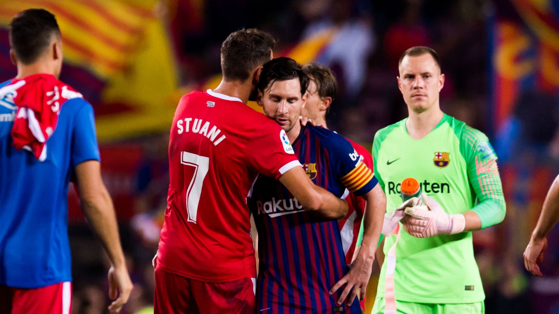 Lionel Messi Barcelona Girona