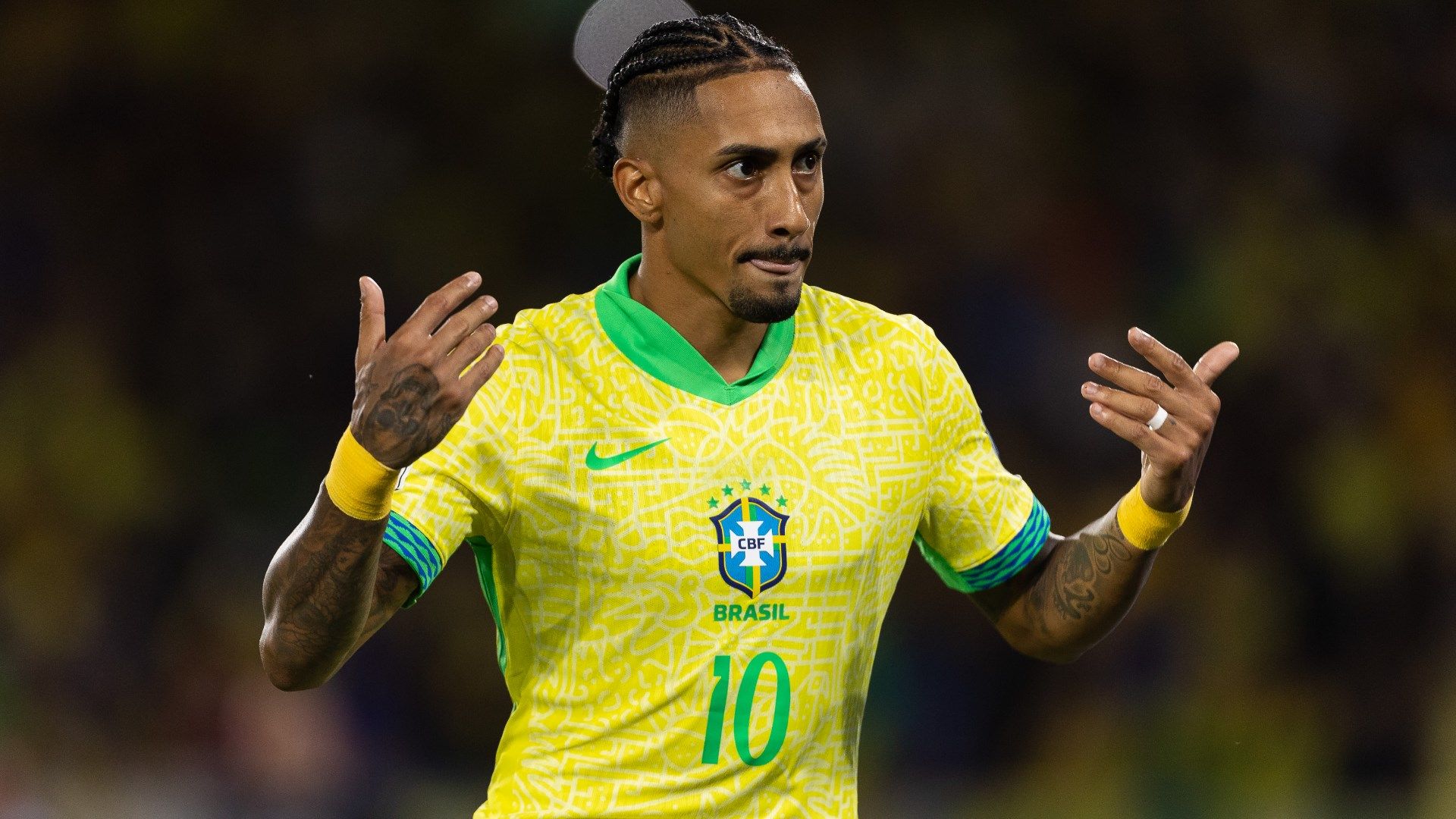 Raphinha Brazil 2025