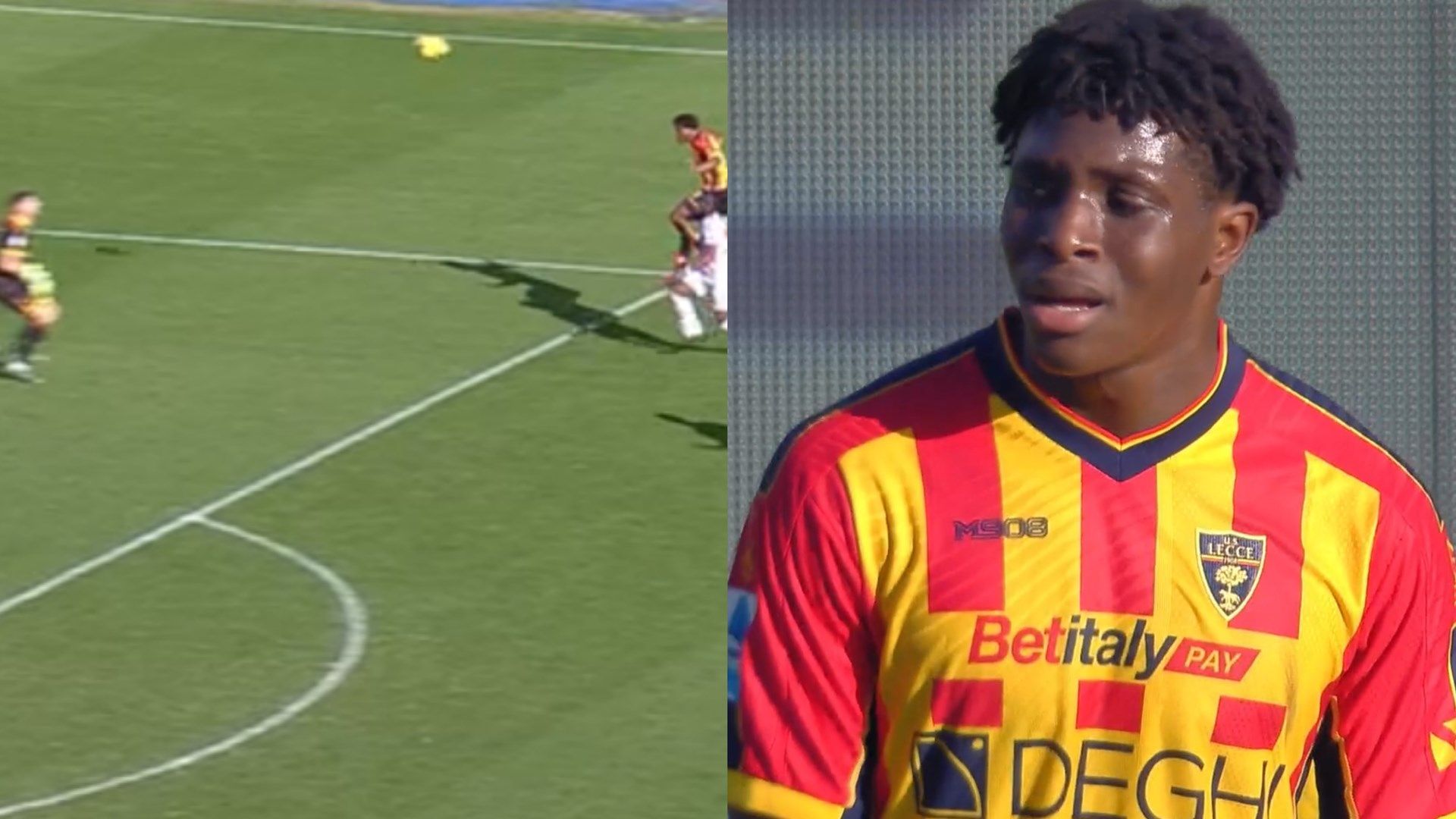 Patrick Dorgu Lecce Monza