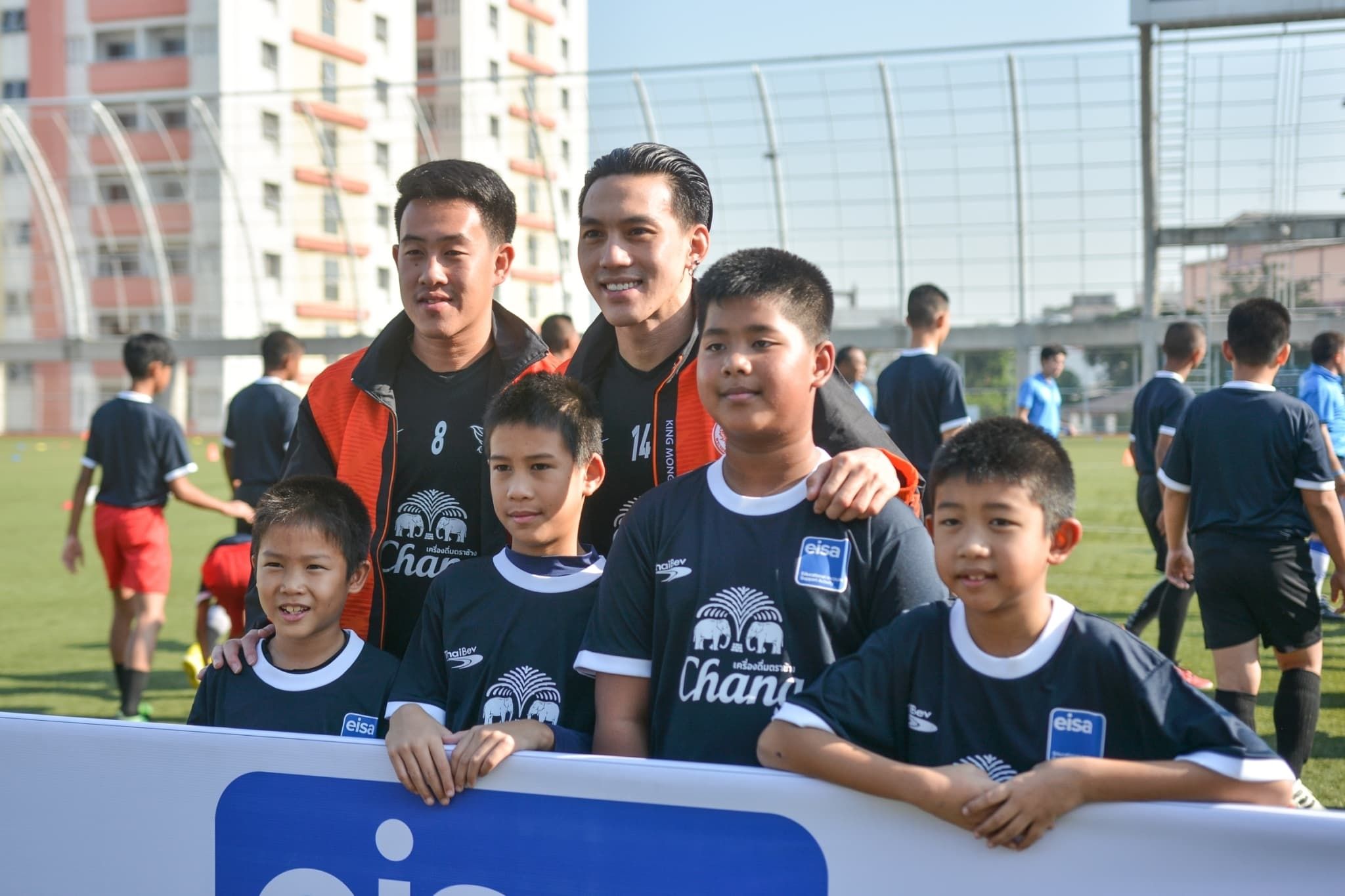 KMUTNB football clinic 2019