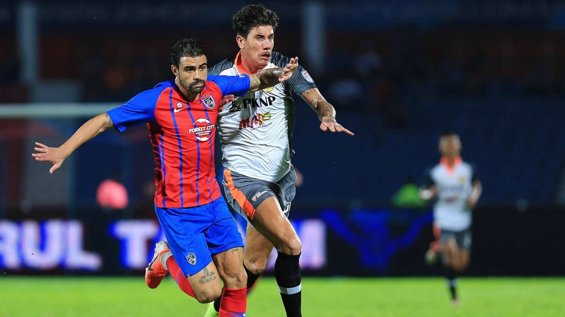 Mauricio dos Santos, Giancarlo Rodriguez, Johor Darul Ta'zim v PKNP, Malaysia Cup, 23 Aug 2019