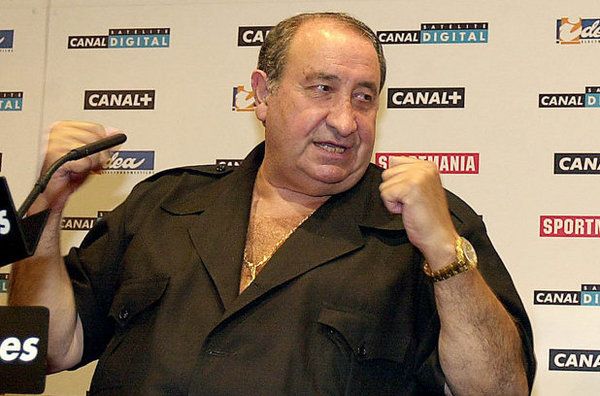 Jesús Gil en su época de presidente del Atlético de Madrid.