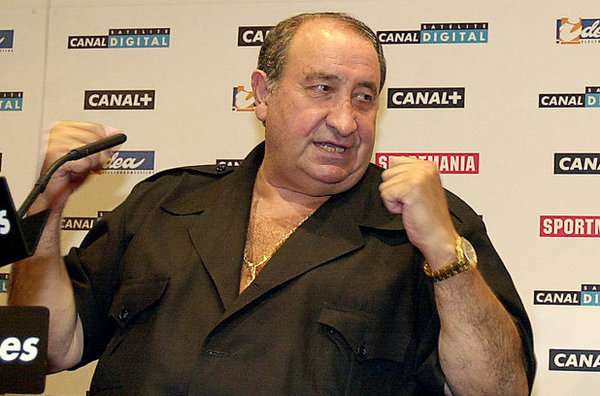 Jesús Gil en su época de presidente del Atlético de Madrid.