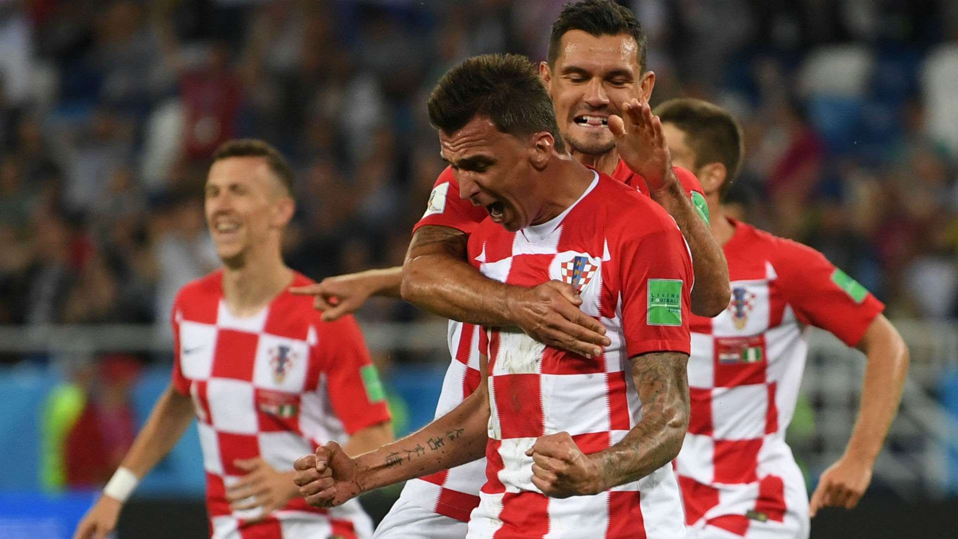 croatia nigeria - mario mandzukic dejan lovren - world cup -16062018