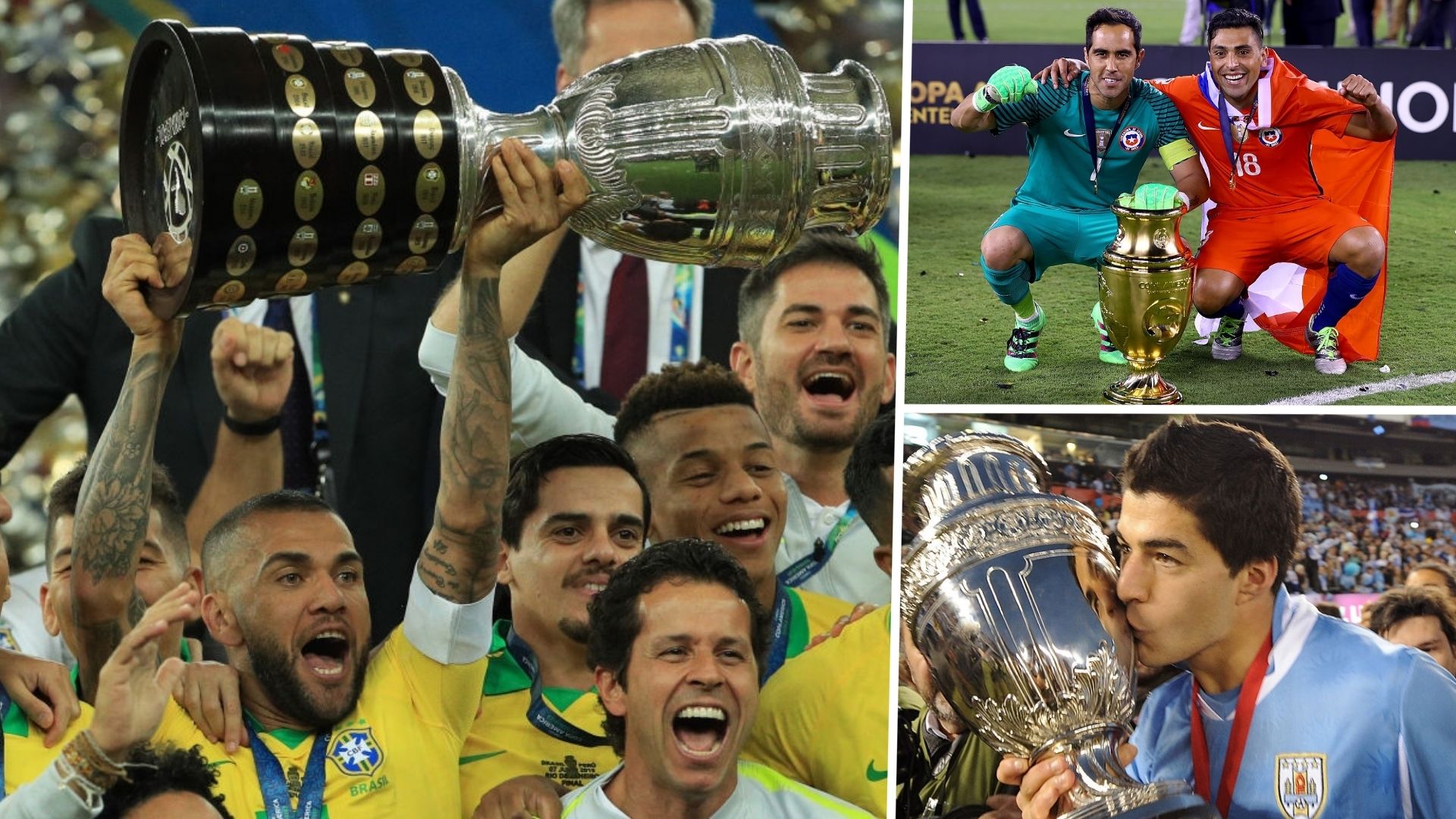 las finales de la copa américa en la historia y sus campeones