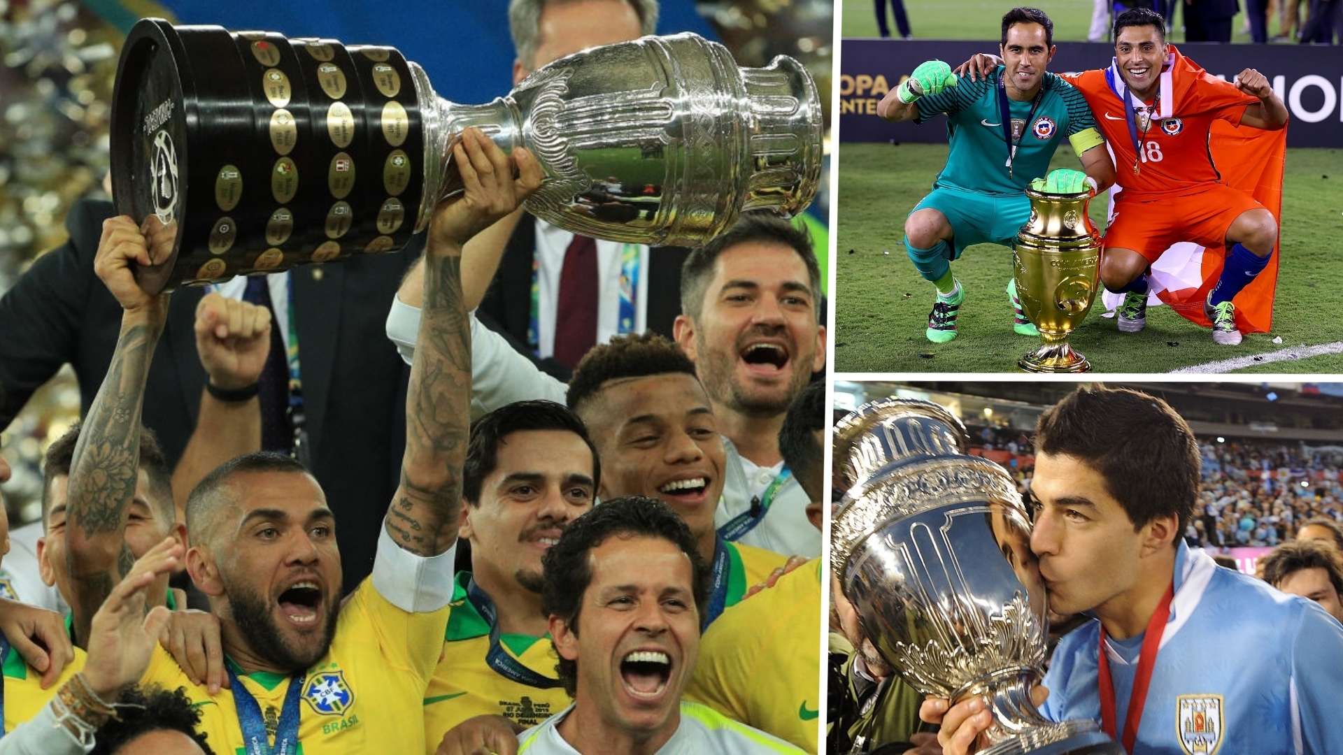 las finales de la copa américa en la historia y sus campeones