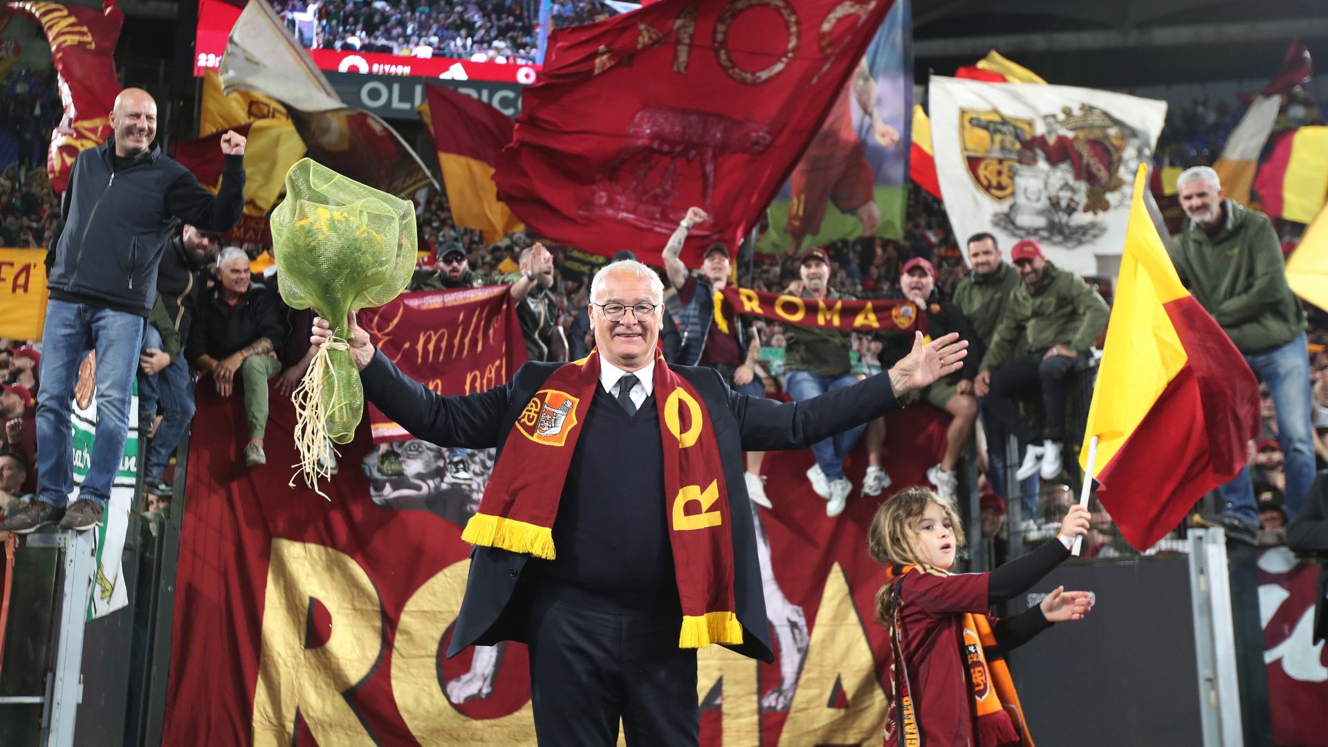 Claudio Ranieri Roma Milan Serie A