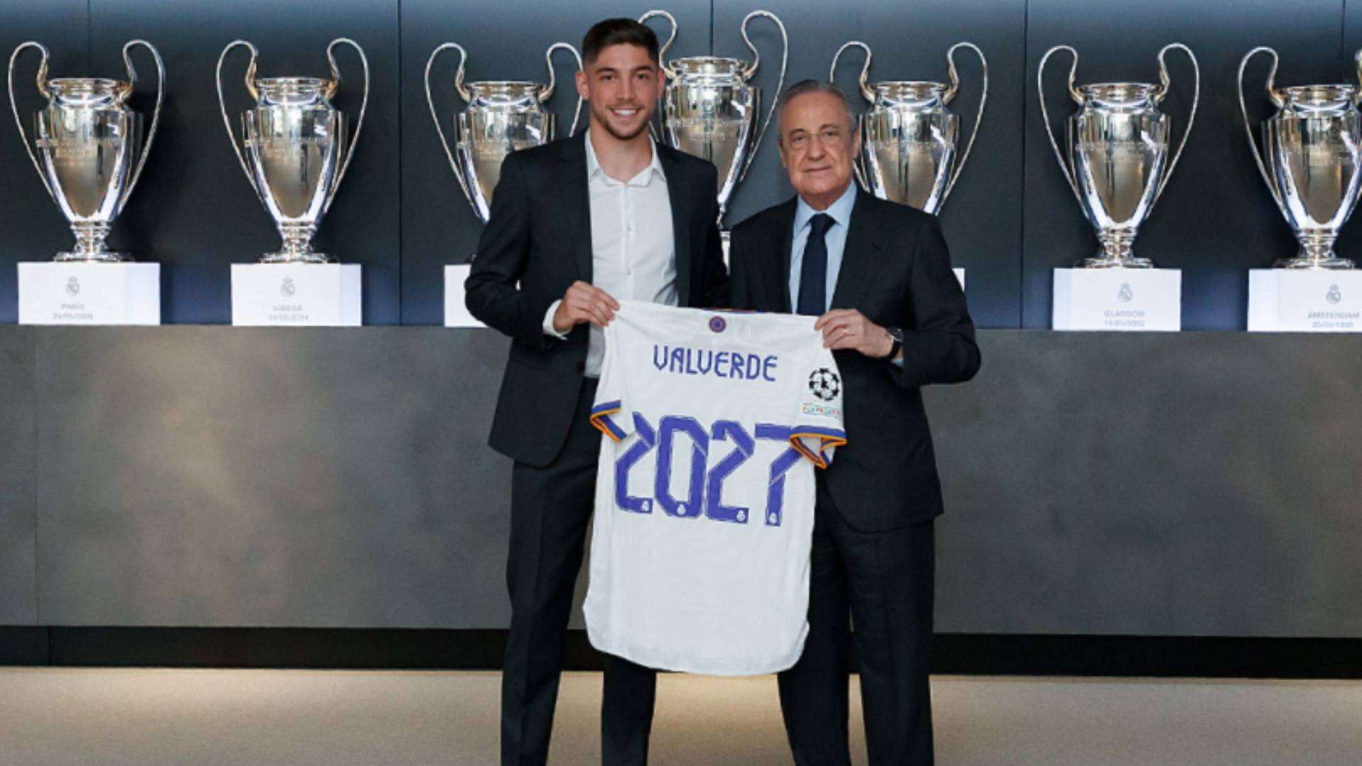 Fede Valverde Florentino Pérez Renovación Real Madrid