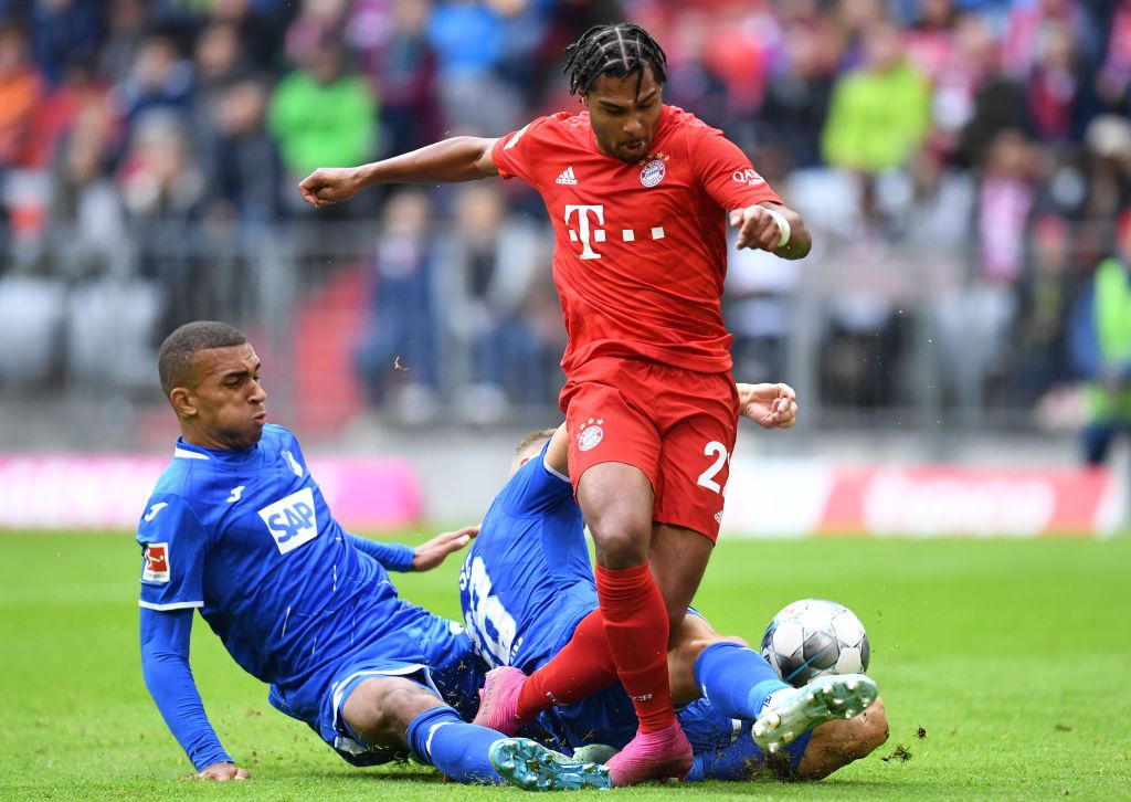 Serge Gnabry FC Bayern München 1899 Hoffenheim Bundesliga 05102019