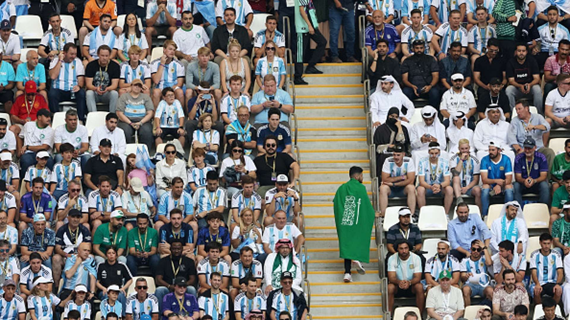 A fan of Saudi - World Cup 2022 - Argentina