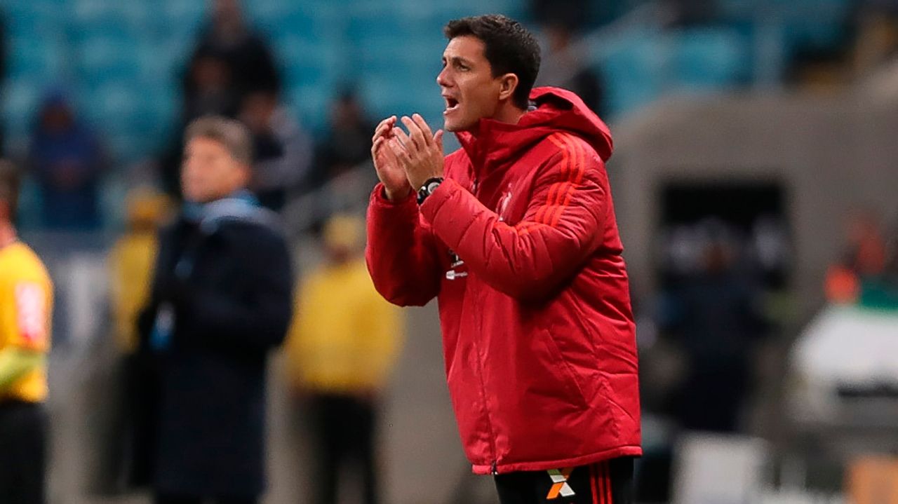 Mauricio Barbieri Gremio Flamengo Copa do Brasil 01082018