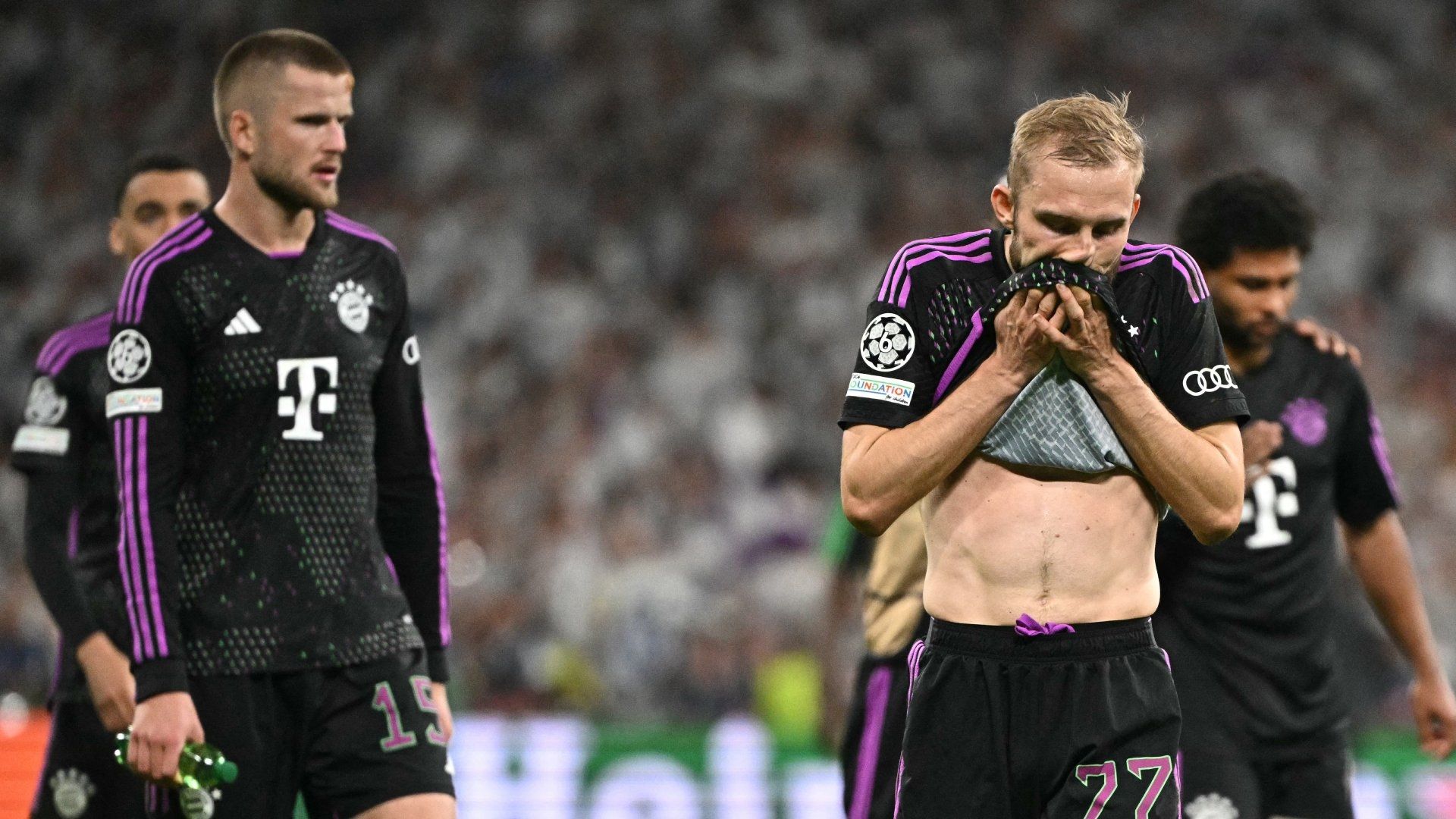 Konrad Laimer Eric Dier Bayern Munich 2023-24