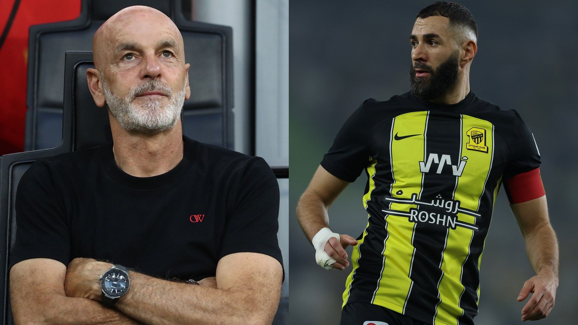 Stefano Pioli Karim Benzema Ittihad