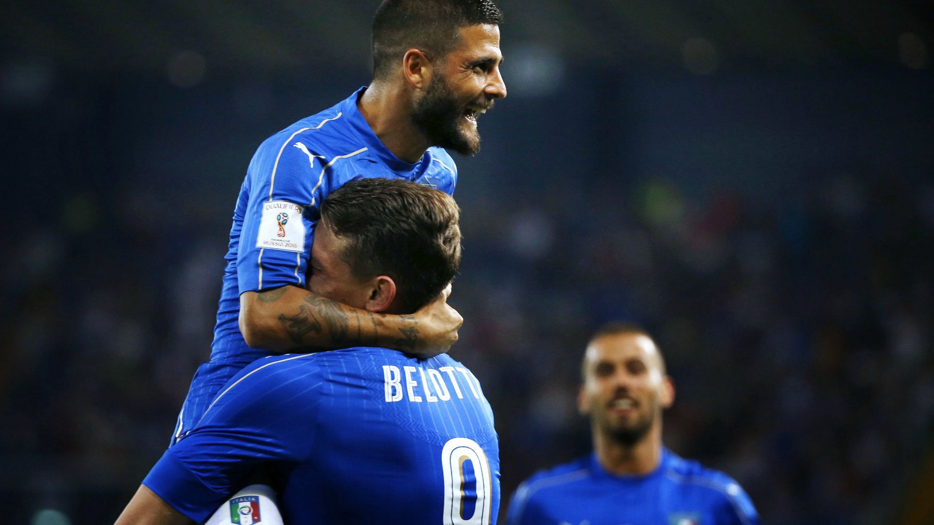 Belotti Insigne Italy Liechteinstein