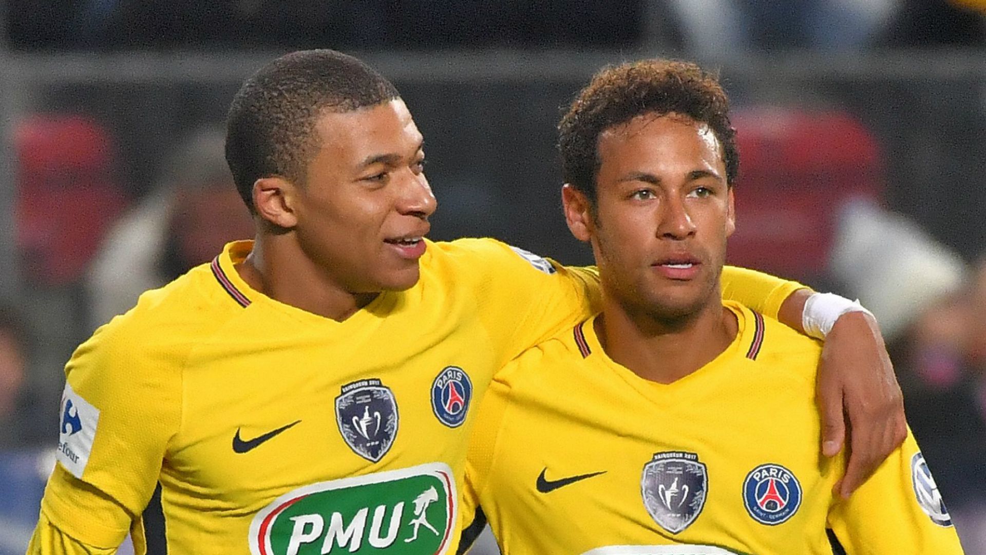 Kylian Mbappe Neymar Paris Saint-Germain