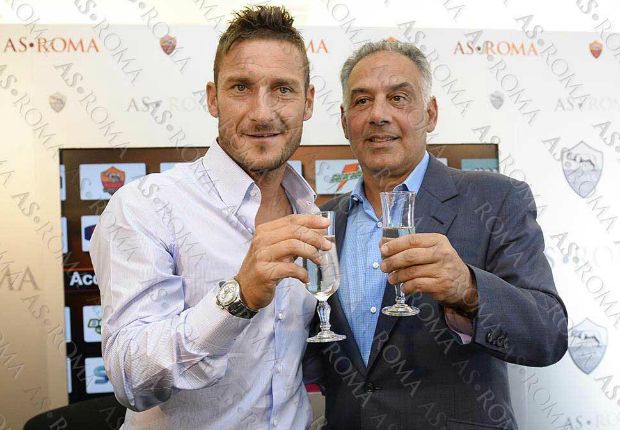 Francesco Totti, James Pallotta - Roma