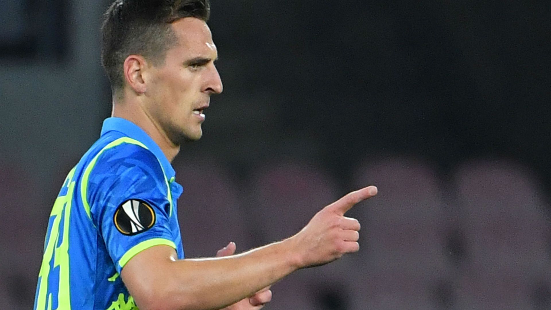 Milik Napoli Salzburg Europa League