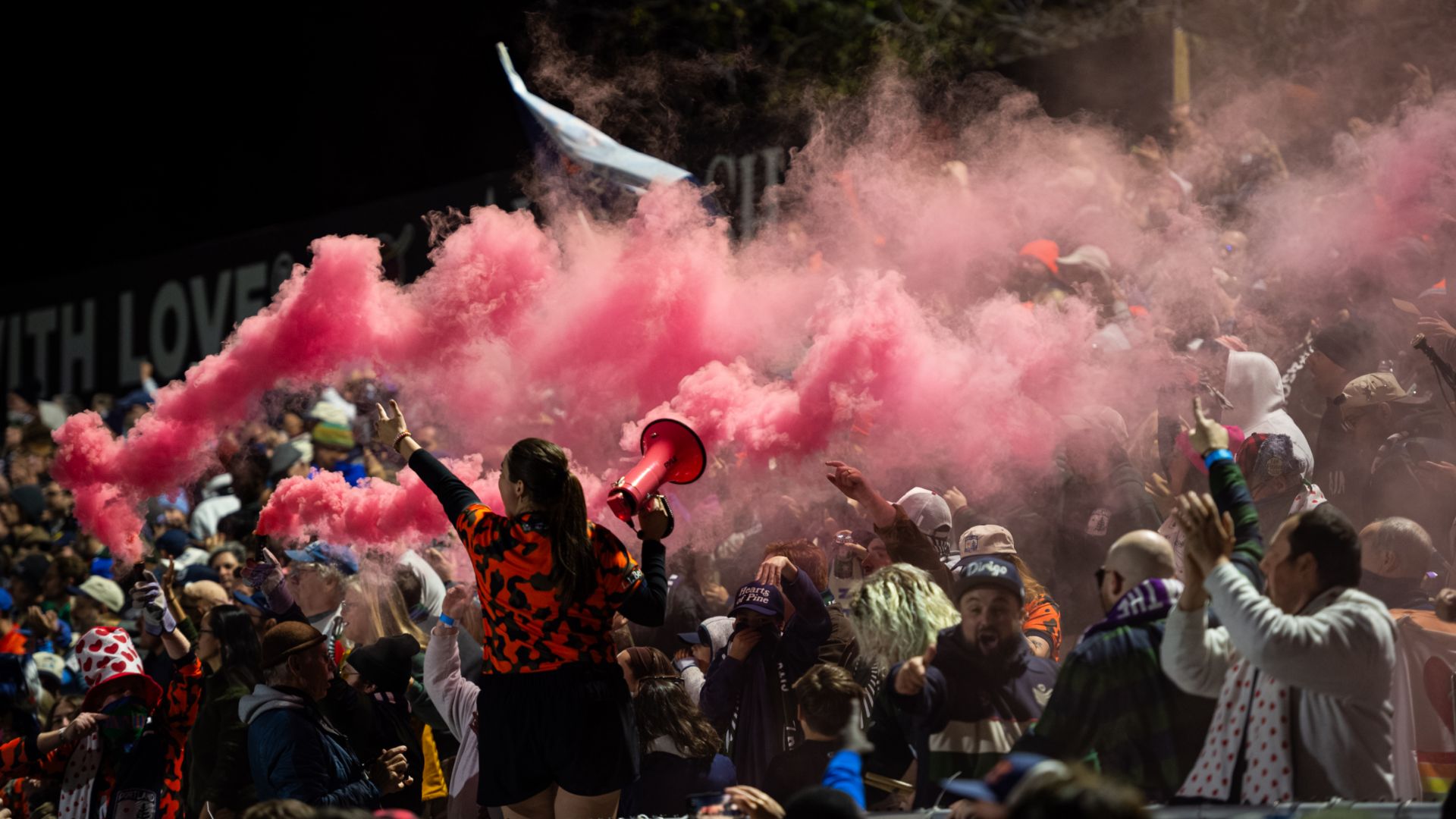 Portland Hearts of Pine fans