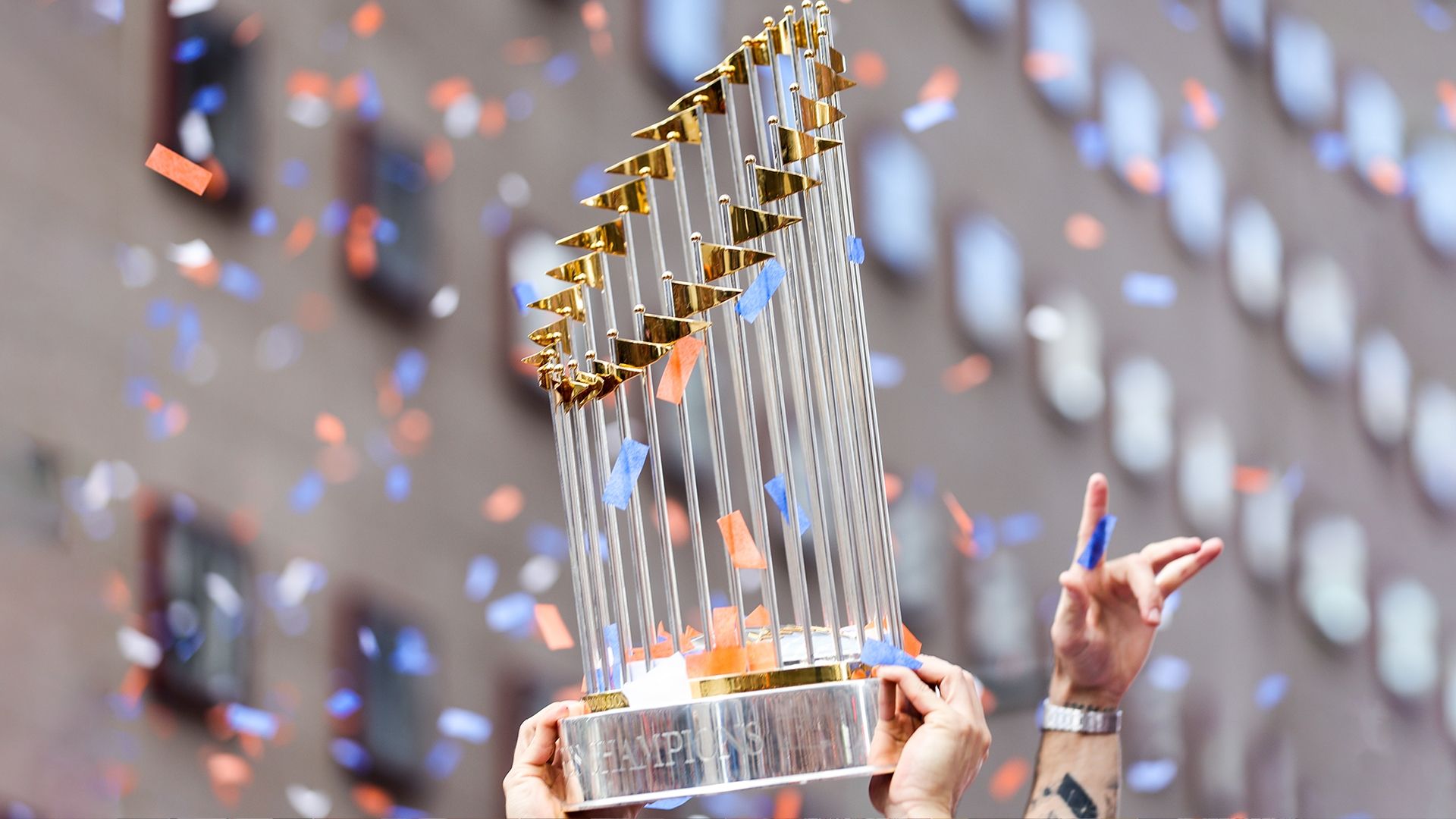 MLB World Series Trophy