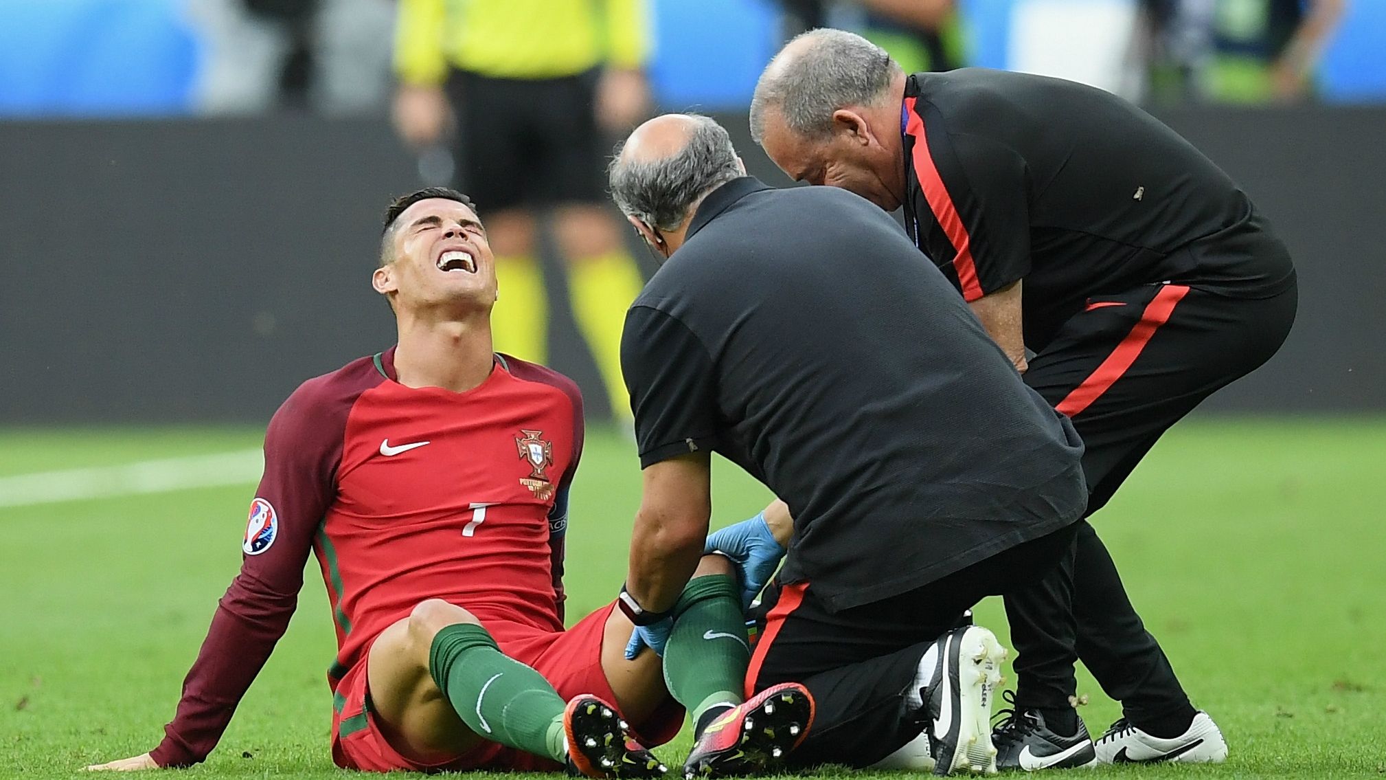 Cristiano Ronaldo Portugal Francia Eurocopa 2016
