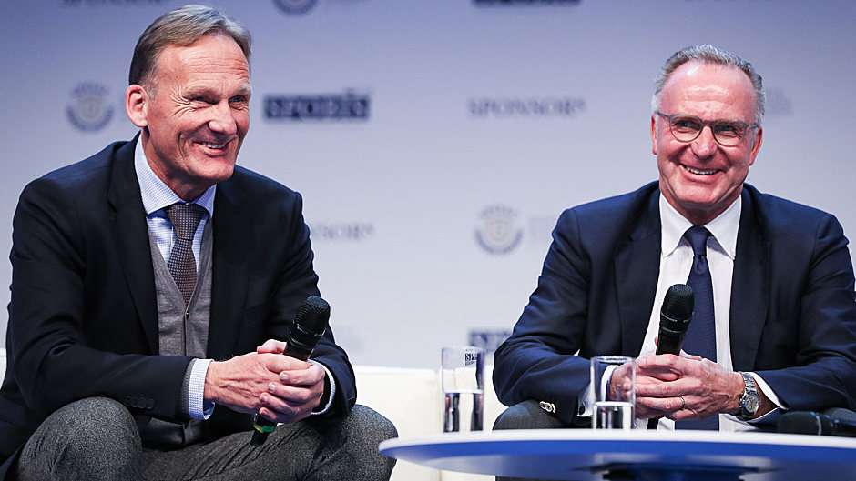 Karl-Heinz Rummenigge Aki Watzke FC Bayern BVB