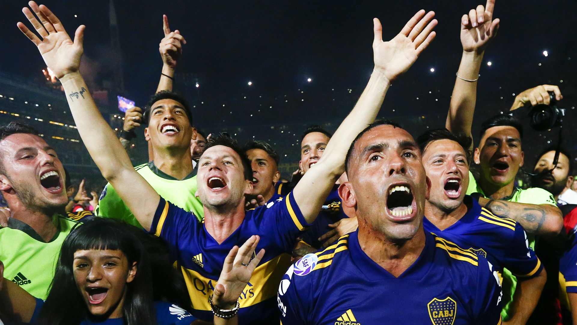 Boca Celebrates Superliga 07032020