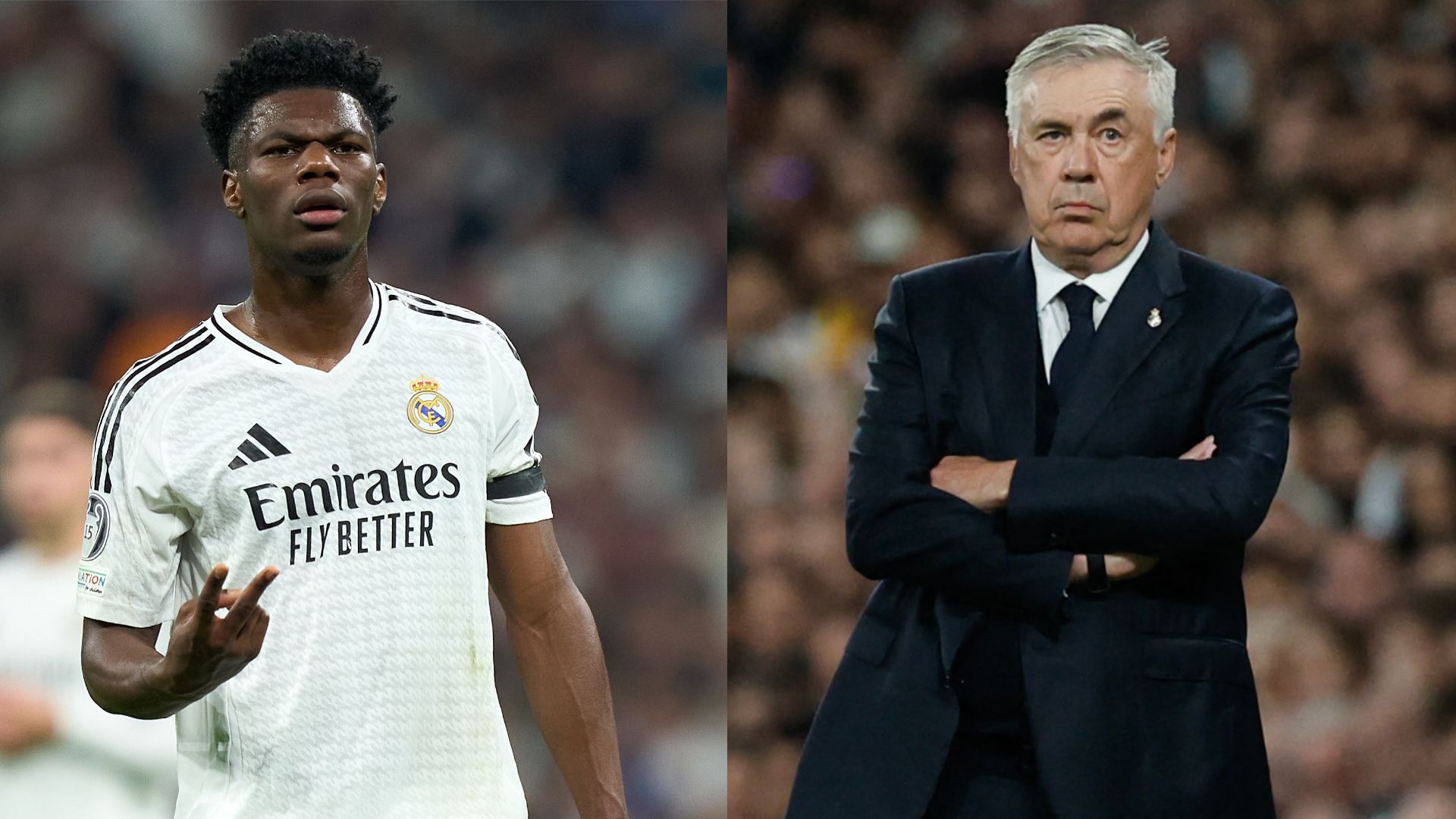 Aurélien Tchouaméni Carlo Ancelotti