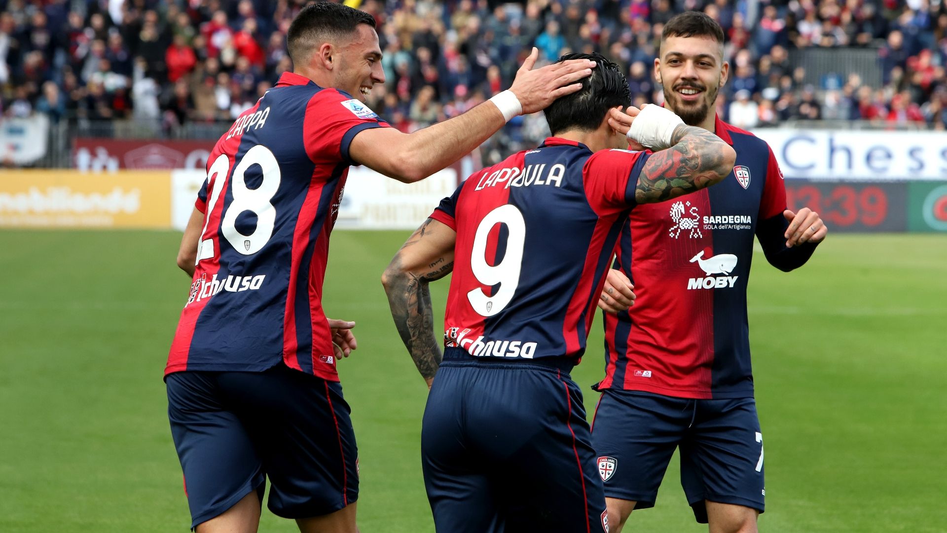 Lapadula Cagliari Salernitana