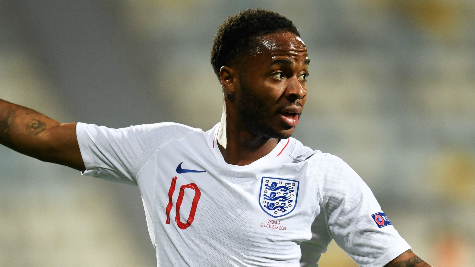 Raheem Sterling England 2018