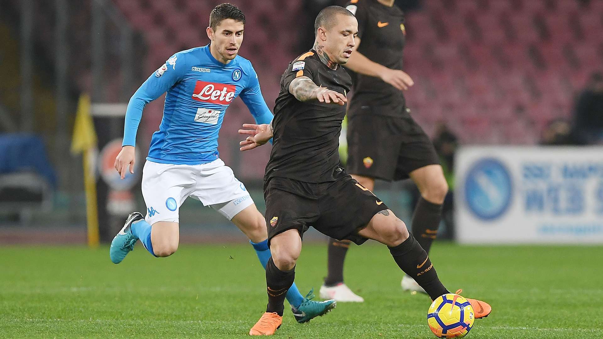 SSC Neapel AS Rom Radja Nainggolan Jorginho 03032018