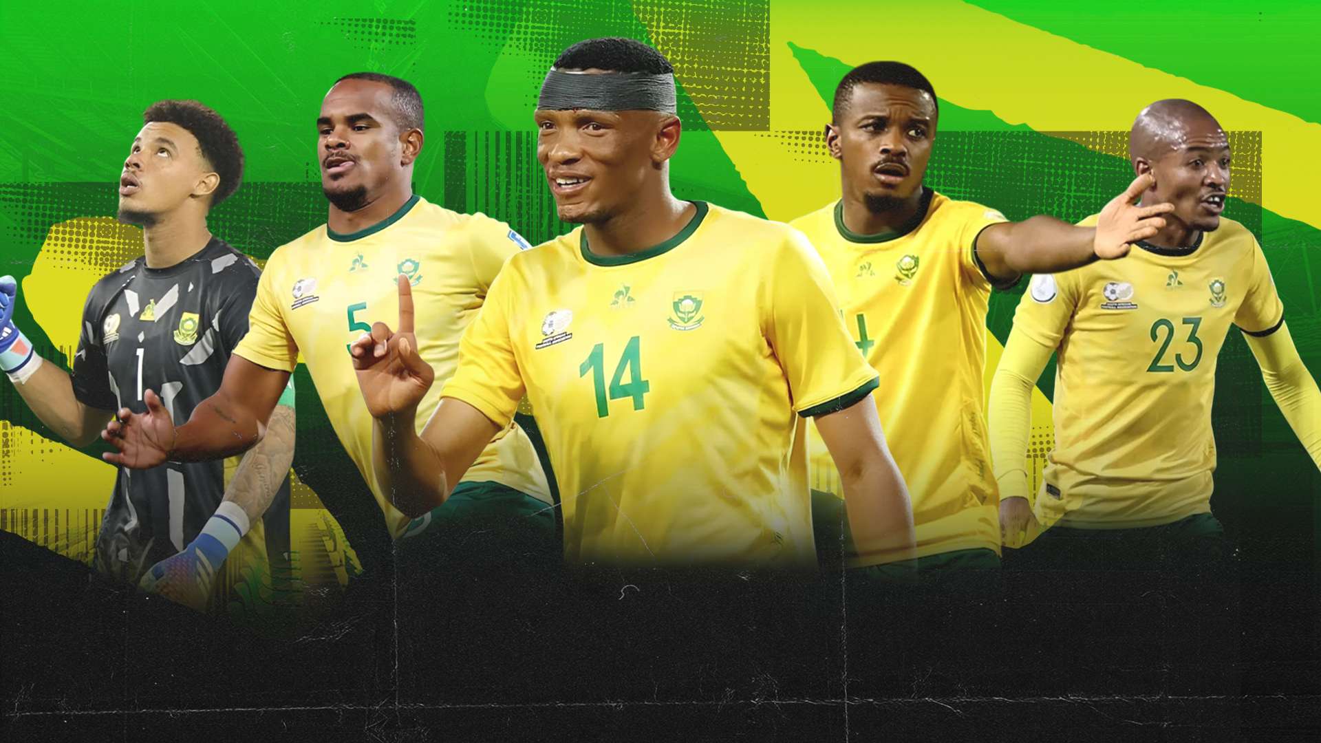 Sundowns Bafana stars 16-9