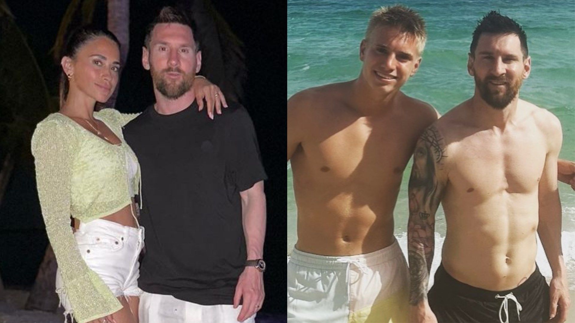 Lionel Messi Antonela Roccuzzo Kristian Shevchenko