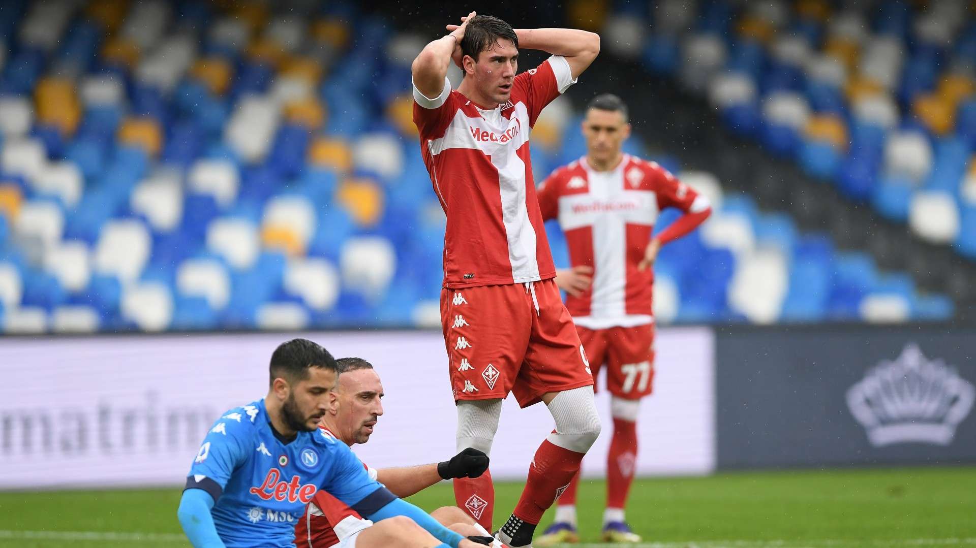 Dusan Vlahovic Napoli Fiorentina