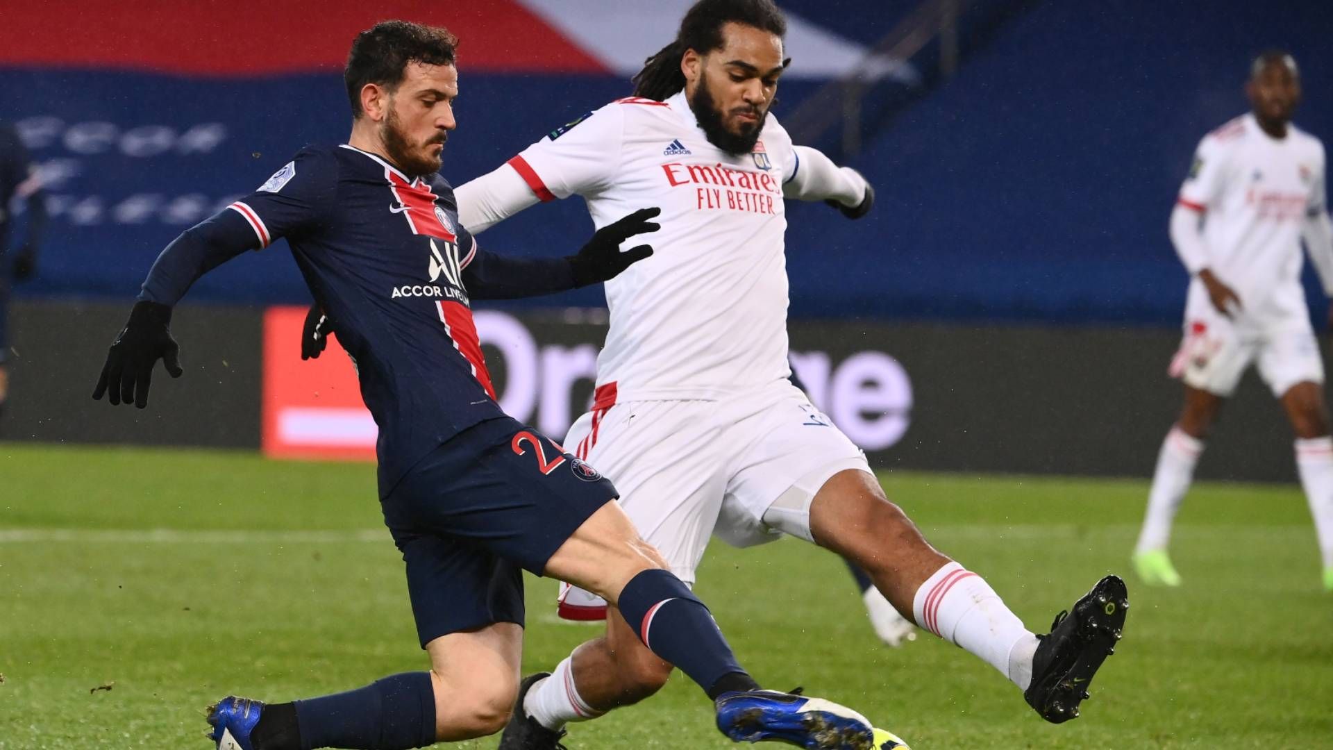 Alessandro Florenzi PSG Paris Jason Denayer Olympique Lyon