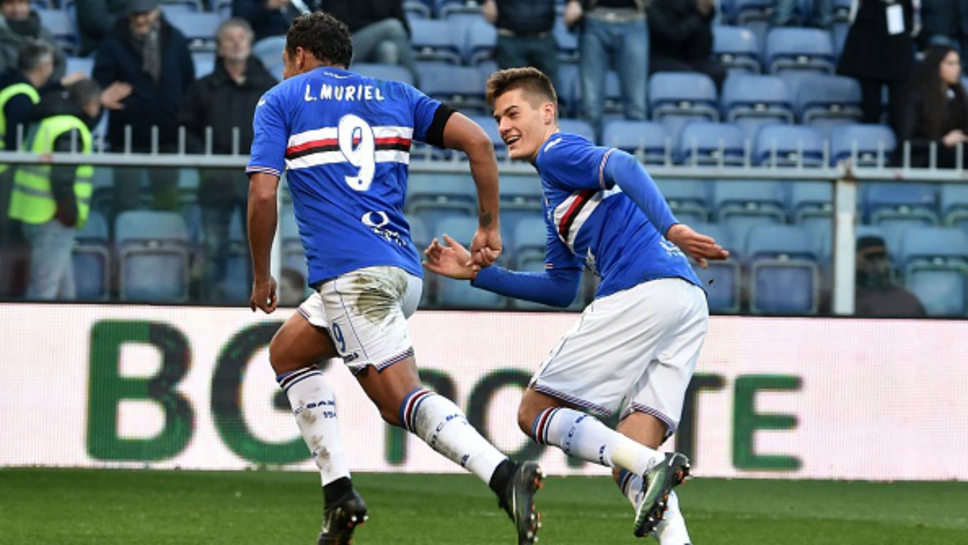 Luis Muriel Sampdoria Roma Serie A