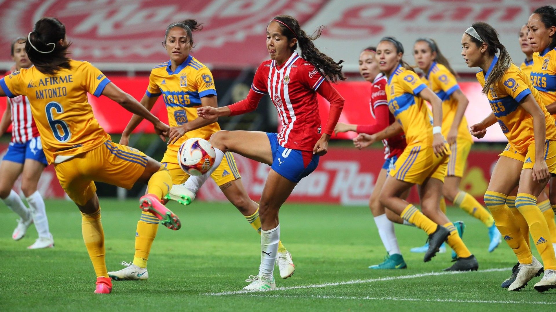 Miriam García Nancy Antonio Chivas Femenil Tigres Femenil Guardianes 2021