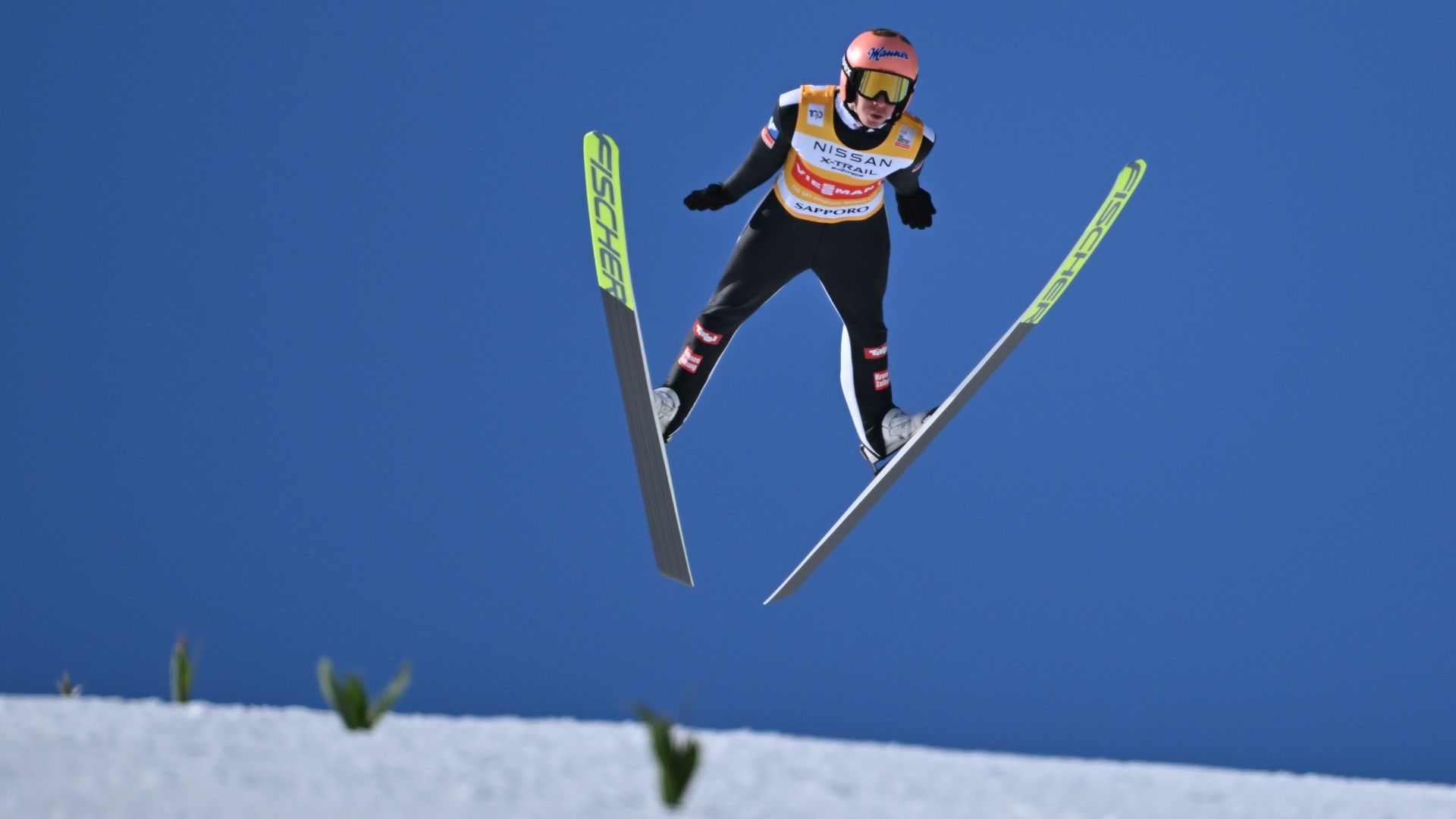 Stefan Kraft of Austria competes 