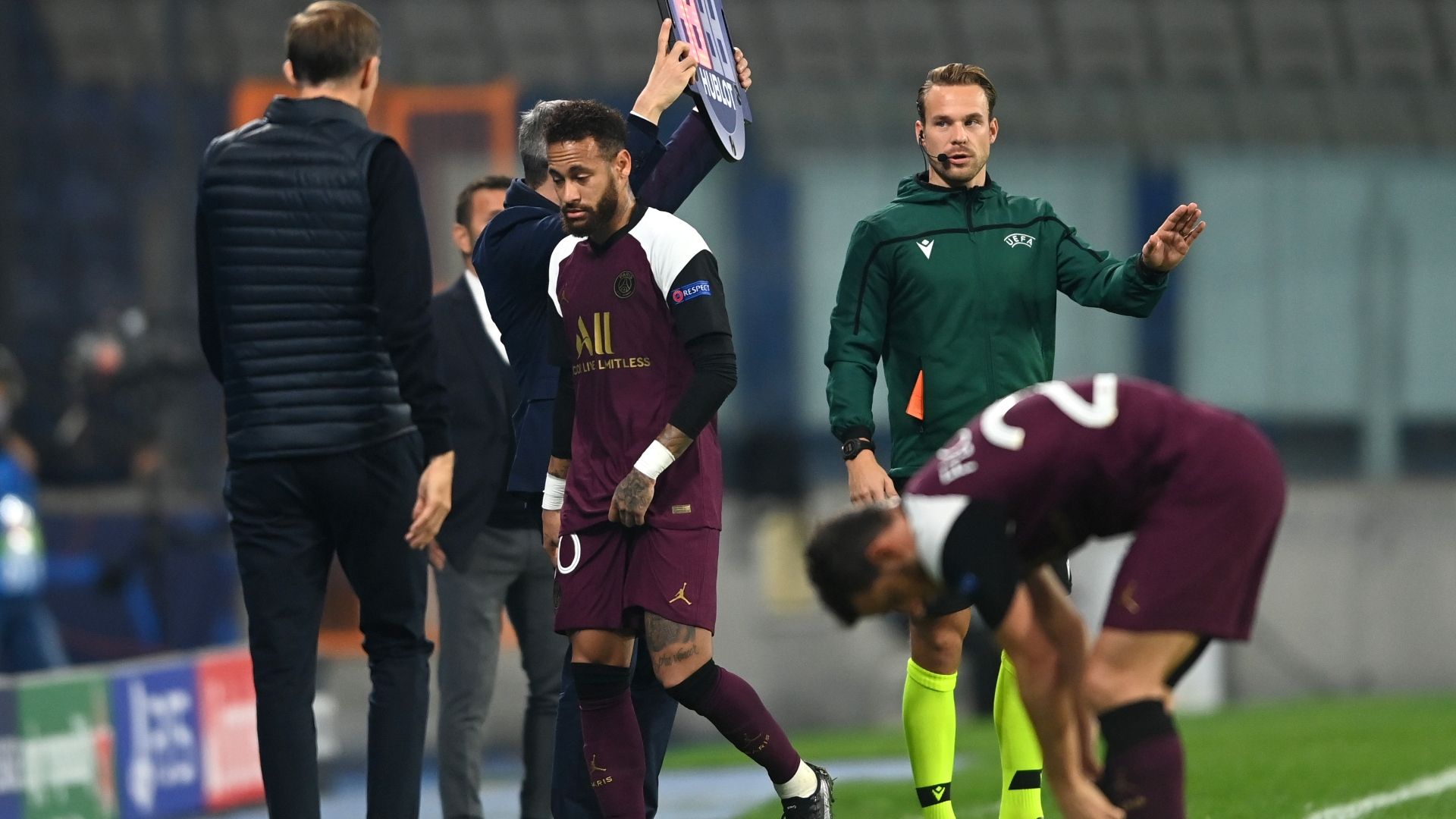 Neymar PSG Champions League 281020