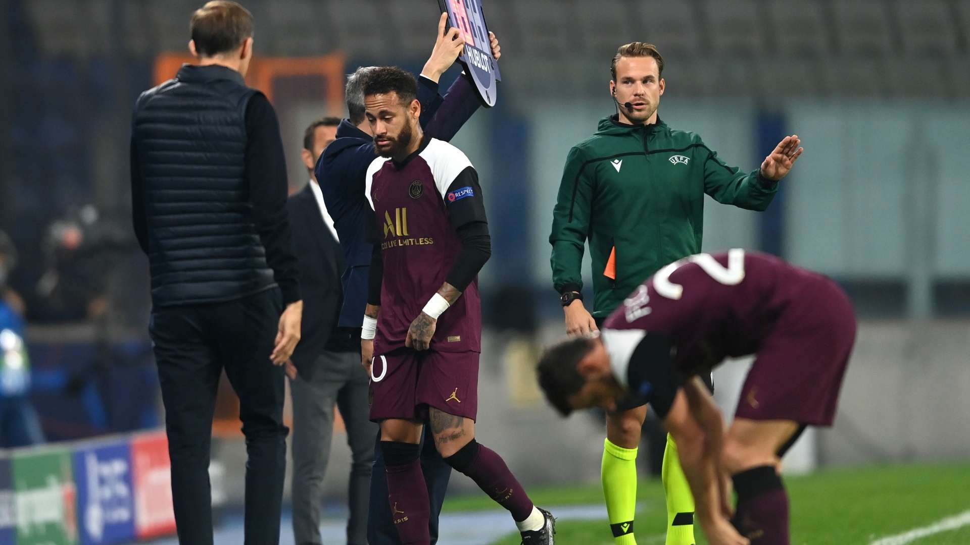 Neymar PSG Champions League 281020