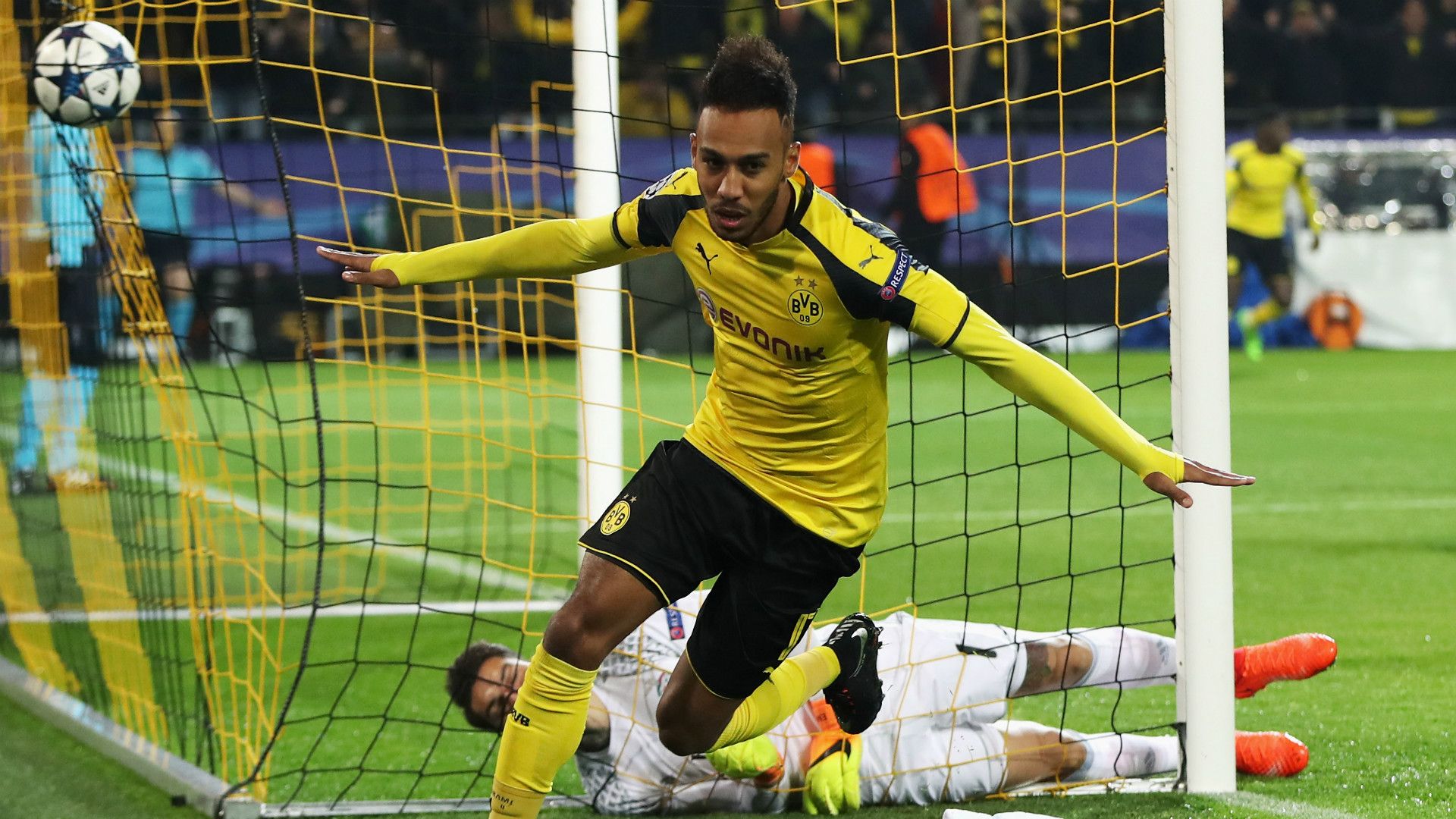 PIERRE EMERICK AUBAMEYANG BORUSSIA DORTMUND UEFA CHAMPIONS LEAGUE 08032017