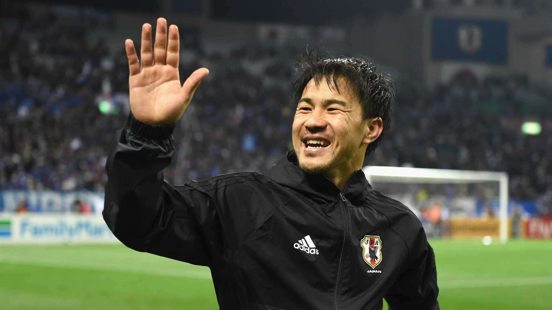 Shinji Okazaki of Japan