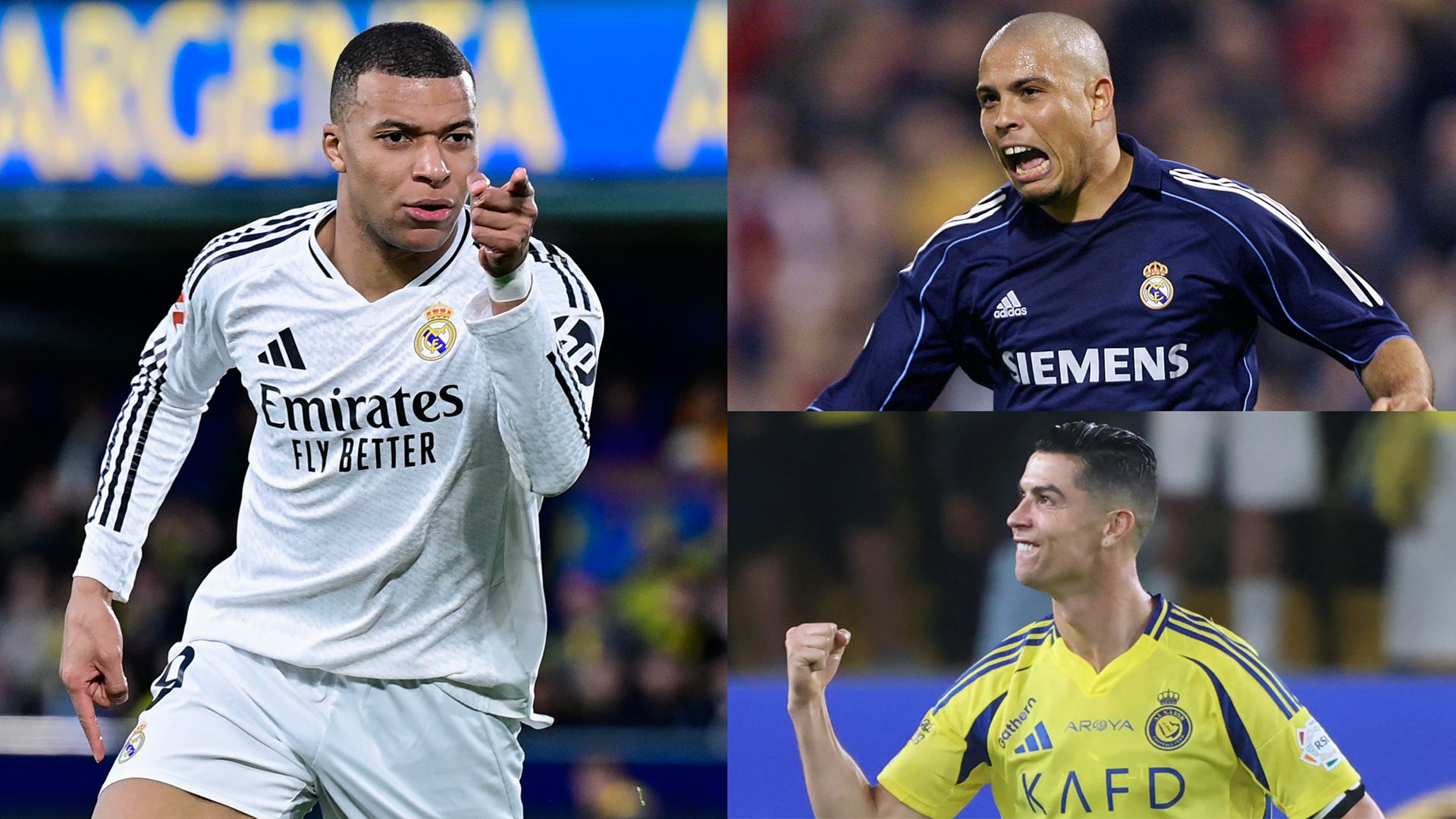 Kylian Mbappe, Ronaldo, Cristiano Ronaldo split 2025